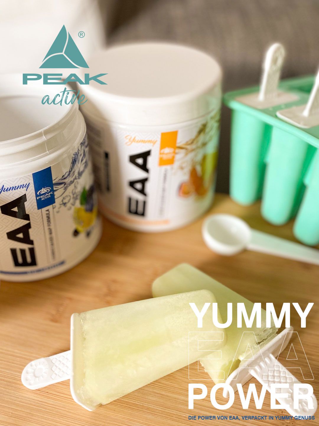 PEAK Yummy EAA - Geschmack White Tea Peach