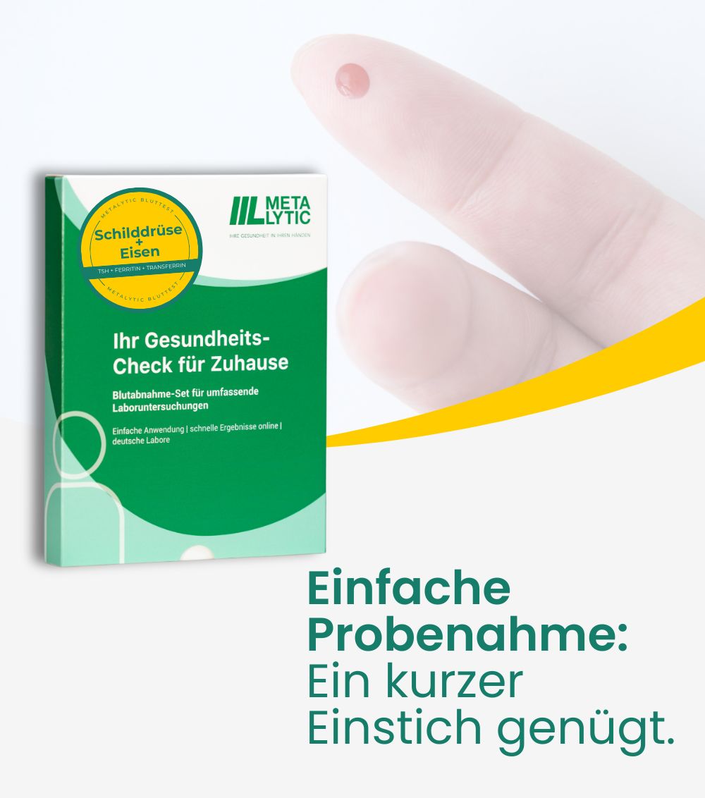 MetaLytic - Schilddrüse Test Basic + Eisenstatus
