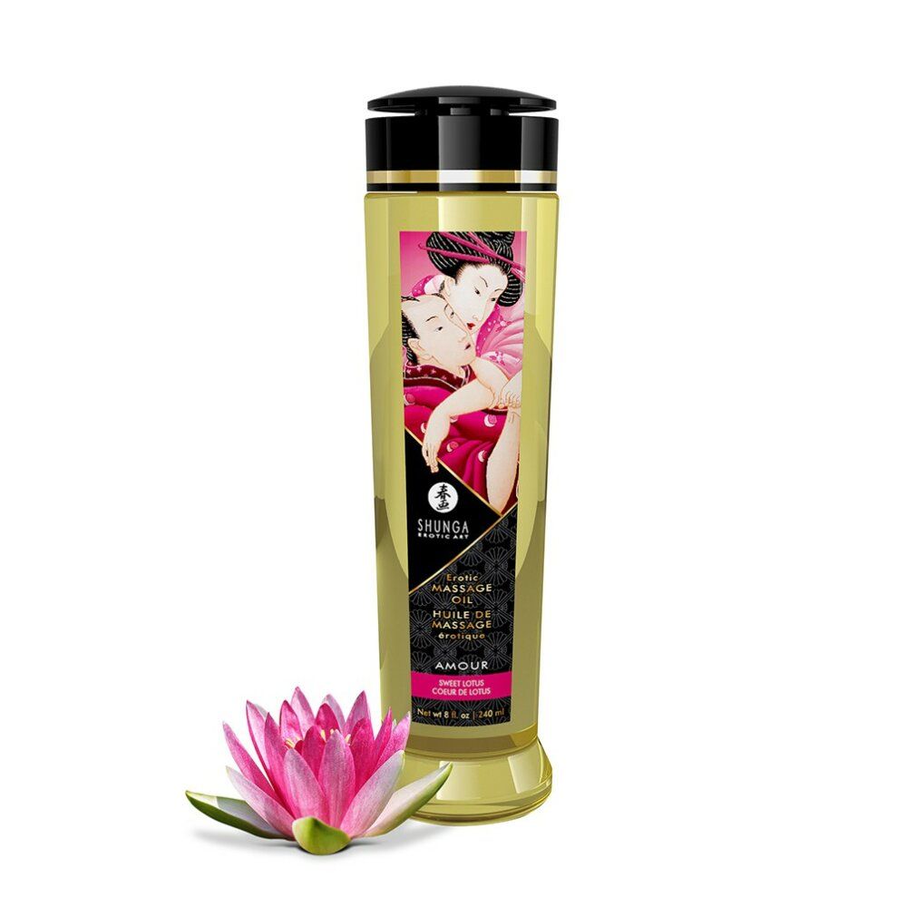 shunga Massage Öl Amour (Sweet Lotus)