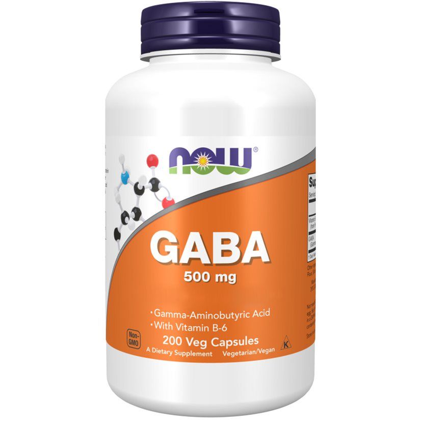 Now Foods, GABA, 500mg