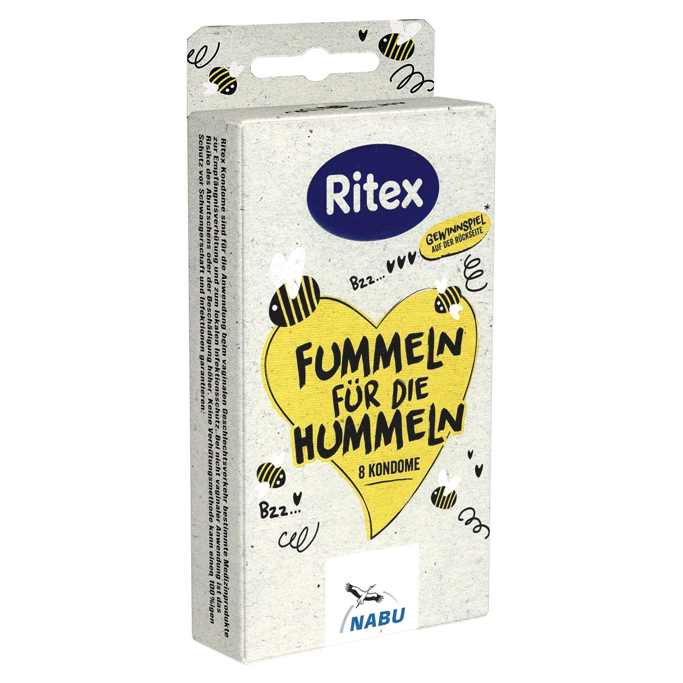Ritex Pro Nature *Fummeln für die Hummeln* 8 St Kondome