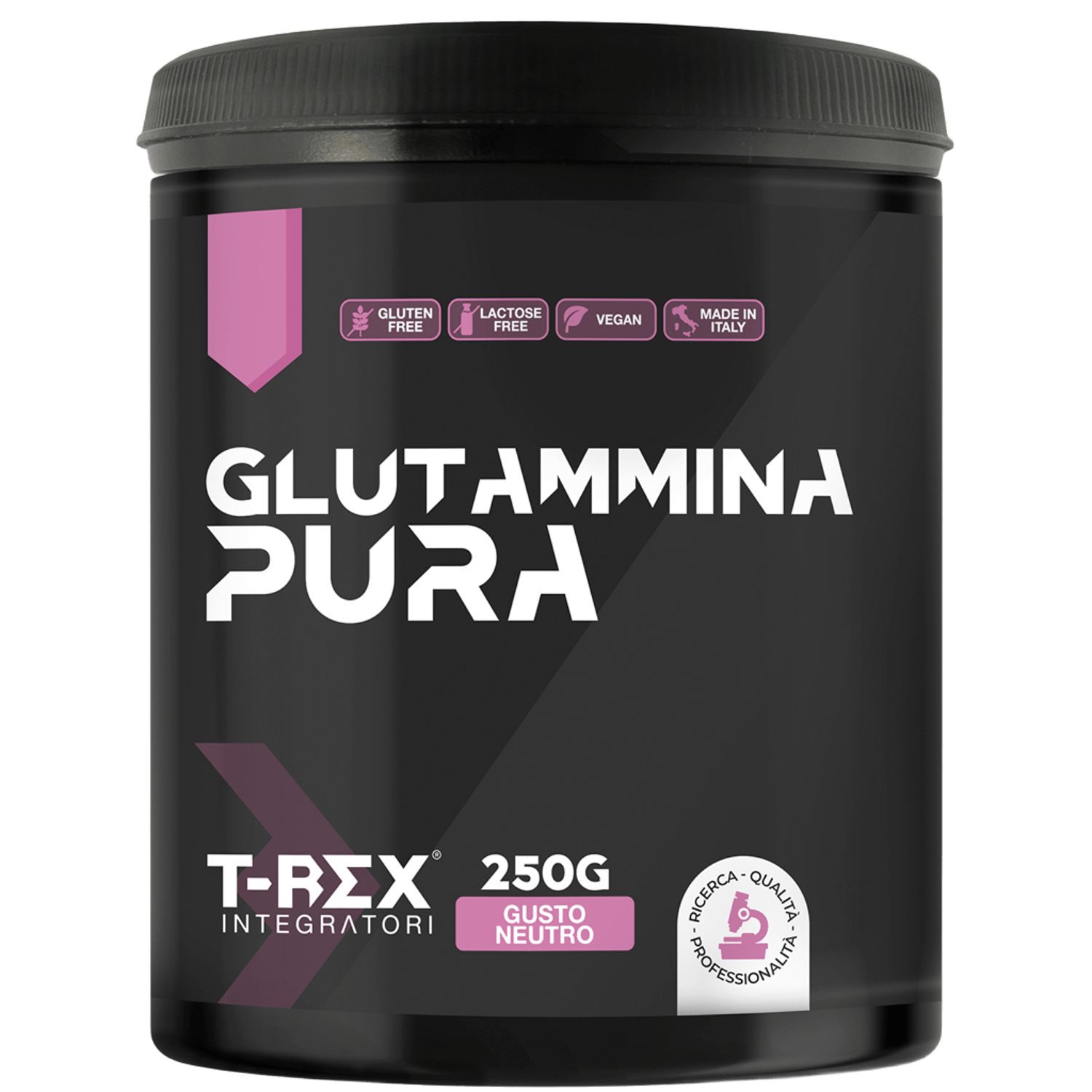 T-Rex Integratori Glutammina polvere pura 250 g