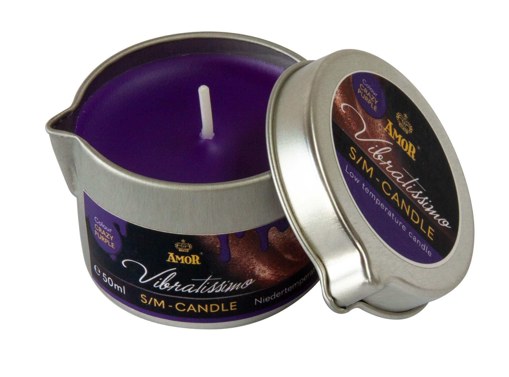 Vibratissimo S/M Kerze Crazy Purple