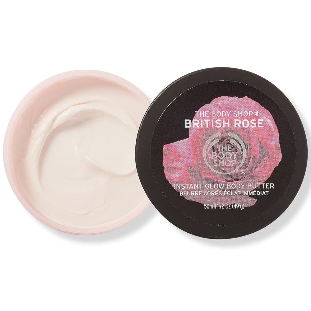 The Body Shop - Instant Glow Körperbutter - British Rose