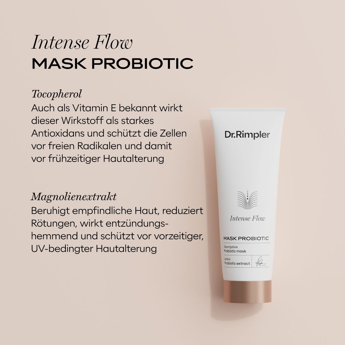 Dr. Rimpler Intense Flow MASK PROBIOTIC