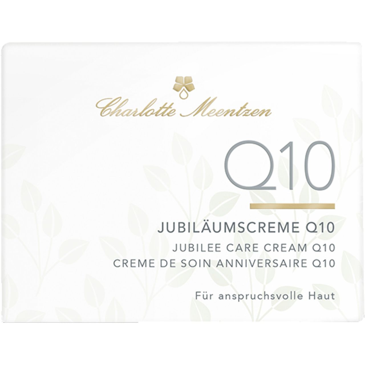 Charlotte Meentzen, Jubiläumscreme Q 10