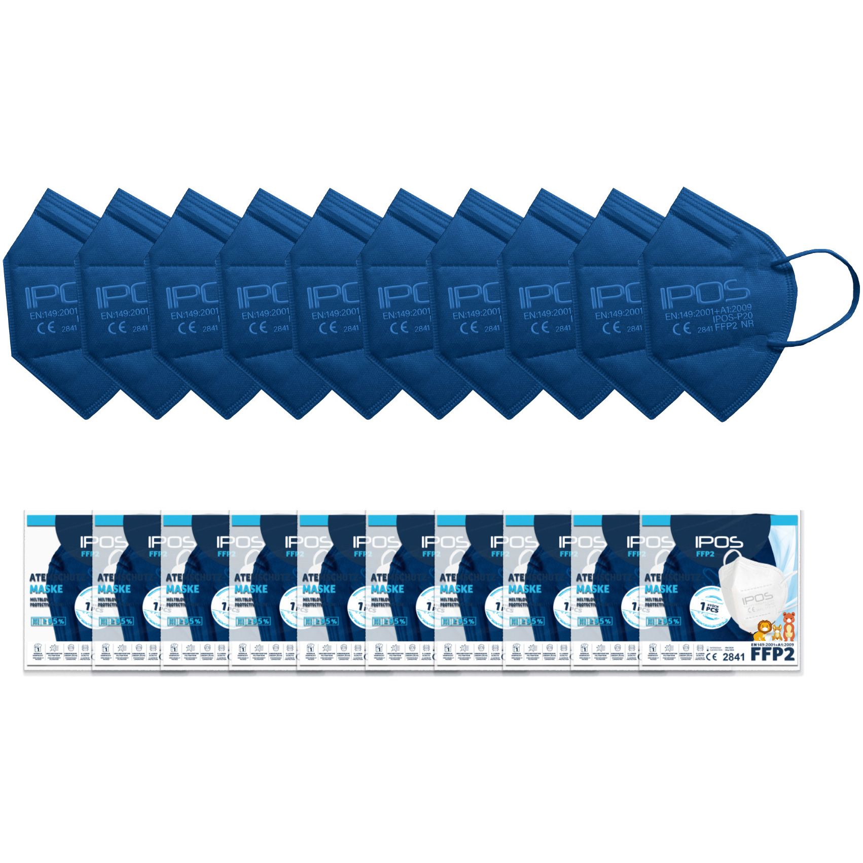 IPOS FFP2 EXTRA SMALL  Atemschutzmasken einzelverpackt