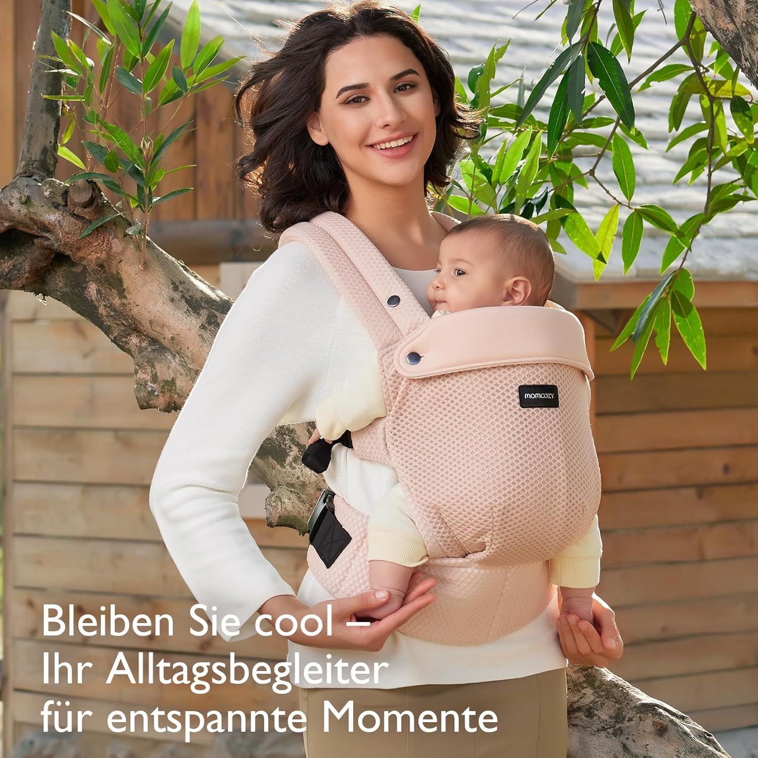 Momcozy Baby Trage Rosa Angebot