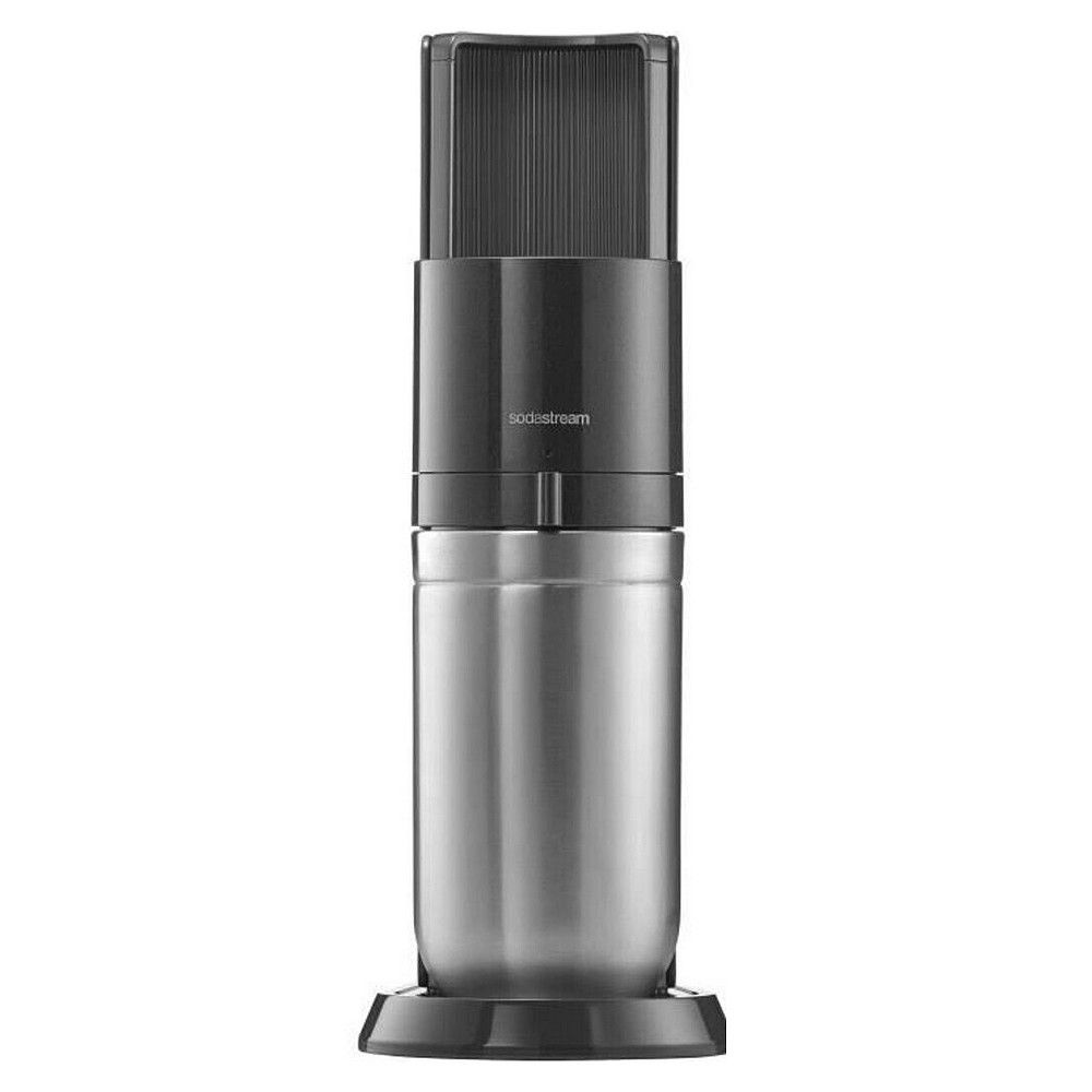 SodaStream DUO Wassersprudler, Titan, Vorteils-Pack mit 4 Flaschen