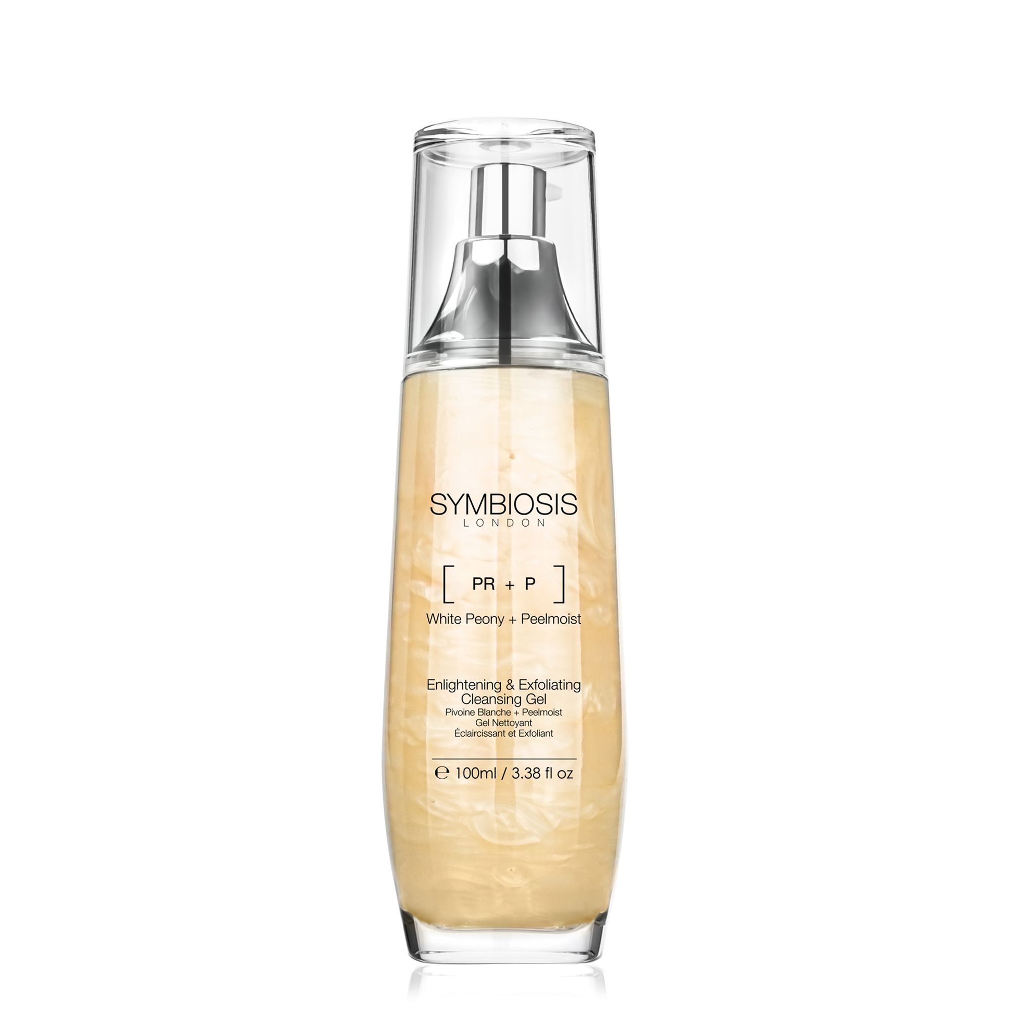 Symbiosis [White Peony + Peelmoist] Enlightening & Exfoliating Cleansing Gel