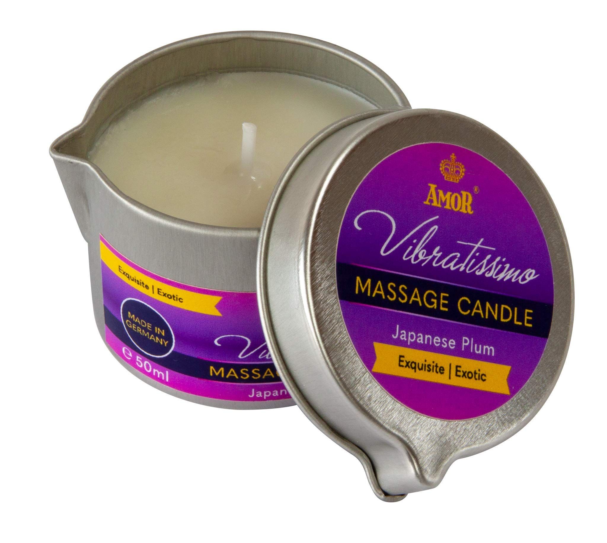 Vibratissimo Massagekerze Japanese Plum