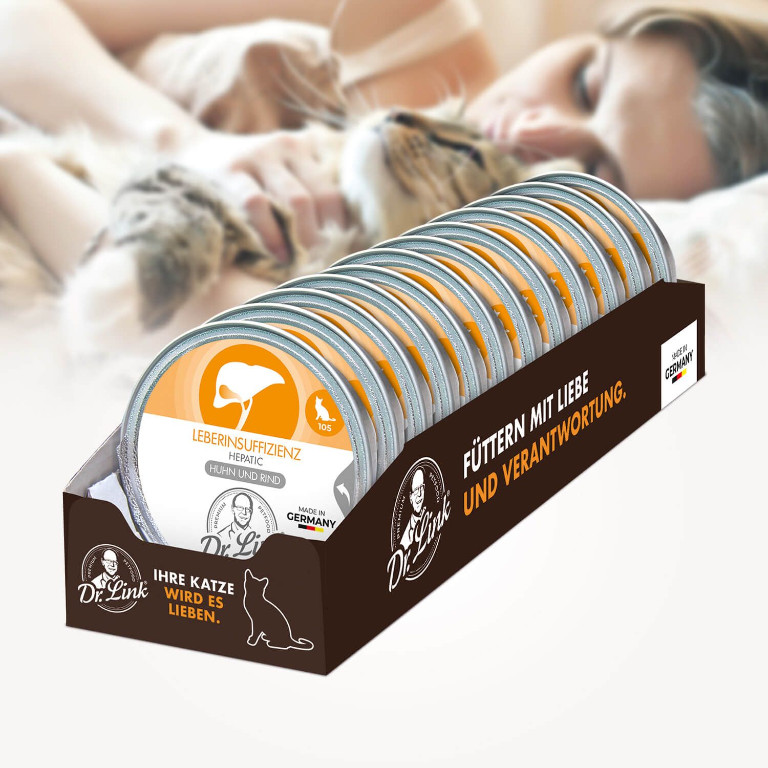 Dr. Link® SPEZIAL-DIÄT Leberinsuffizienz I Hepatic Huhn und Rind