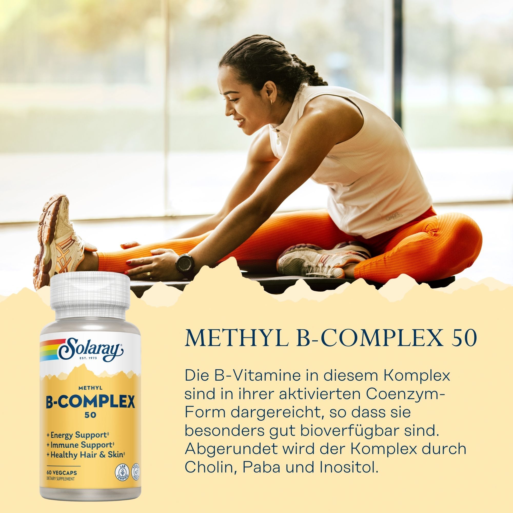 Solaray Methyl B-Complex 50 (Coenzyme-B-50)