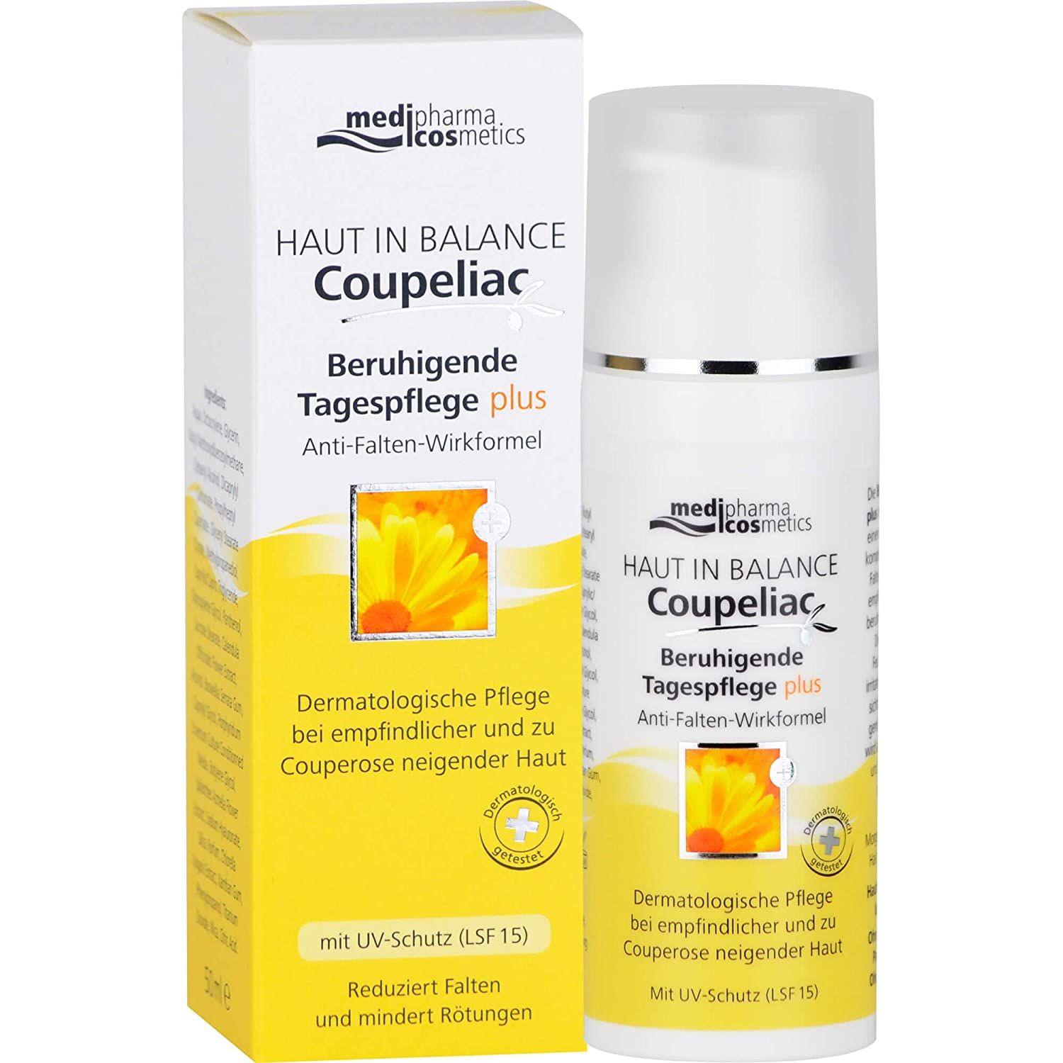 Medipharma cosmetics Haut in Balance Coupeliac beruhigende Tagespflege