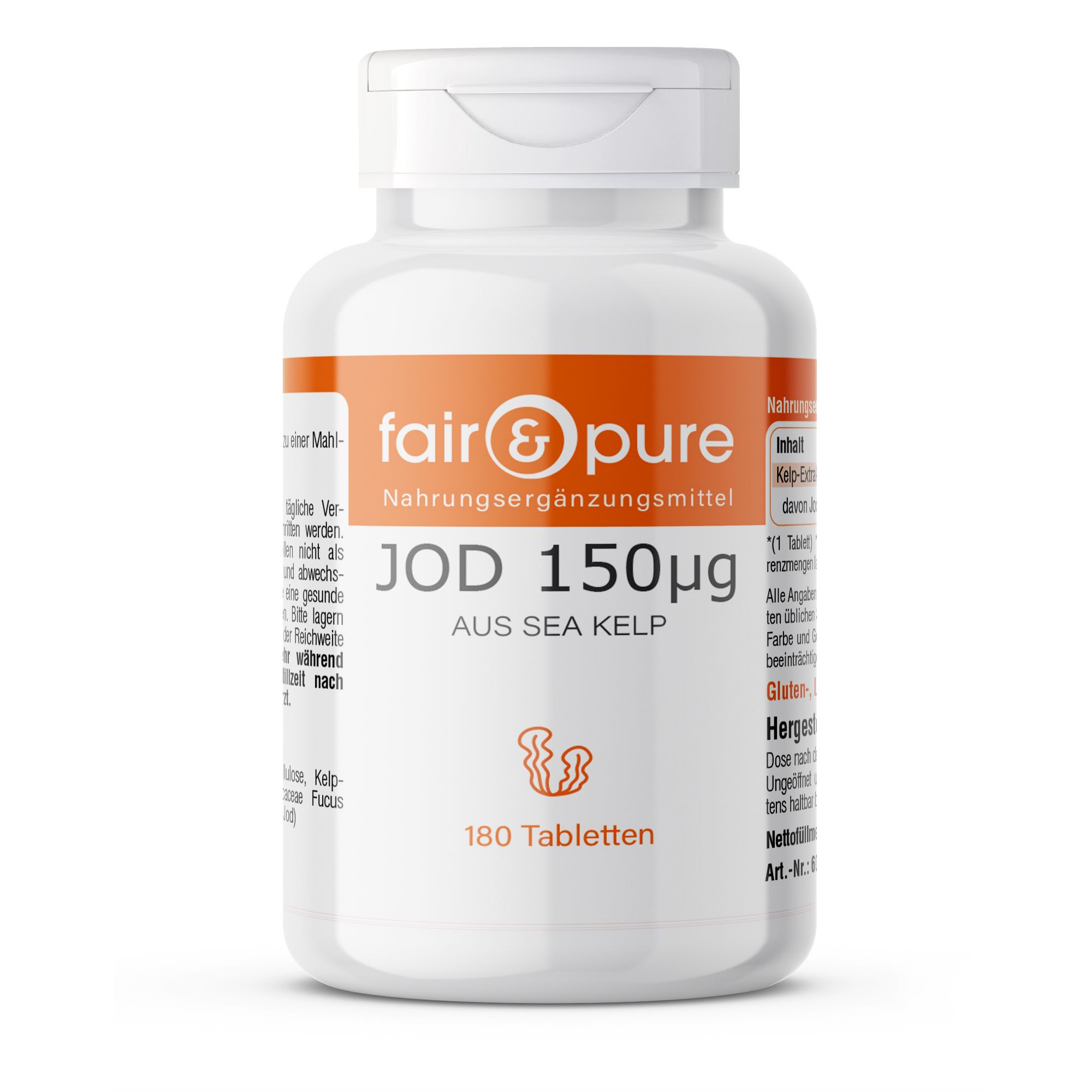 JOD 150 µg aus Kelp Tabletten 180 St