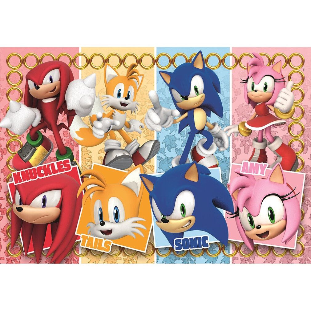 Sonic der Igel 60-teiliges Maxi-Puzzle Clementoni