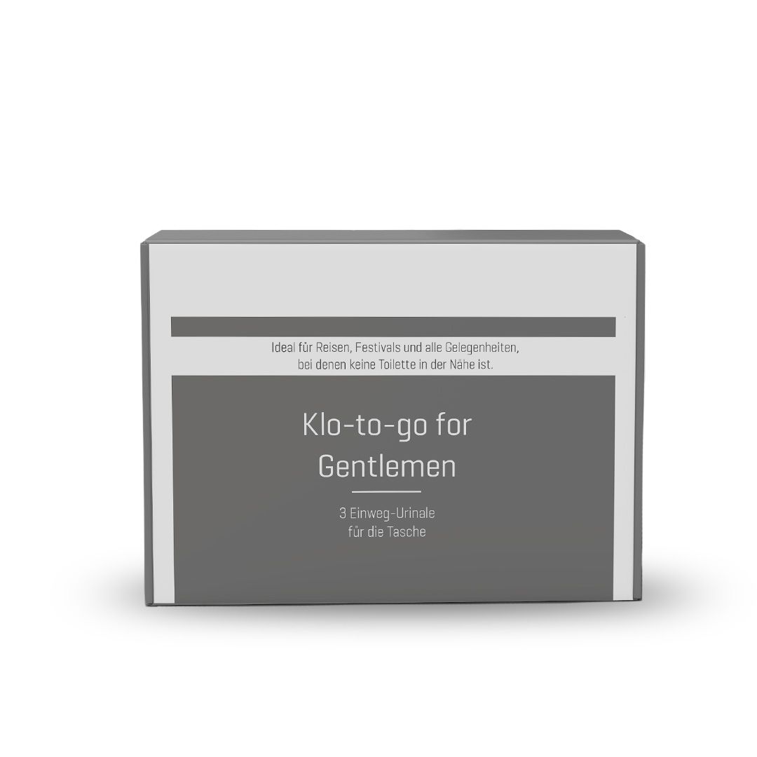 Dr. K. Cosmetics Klo - to - go for Gentlemen