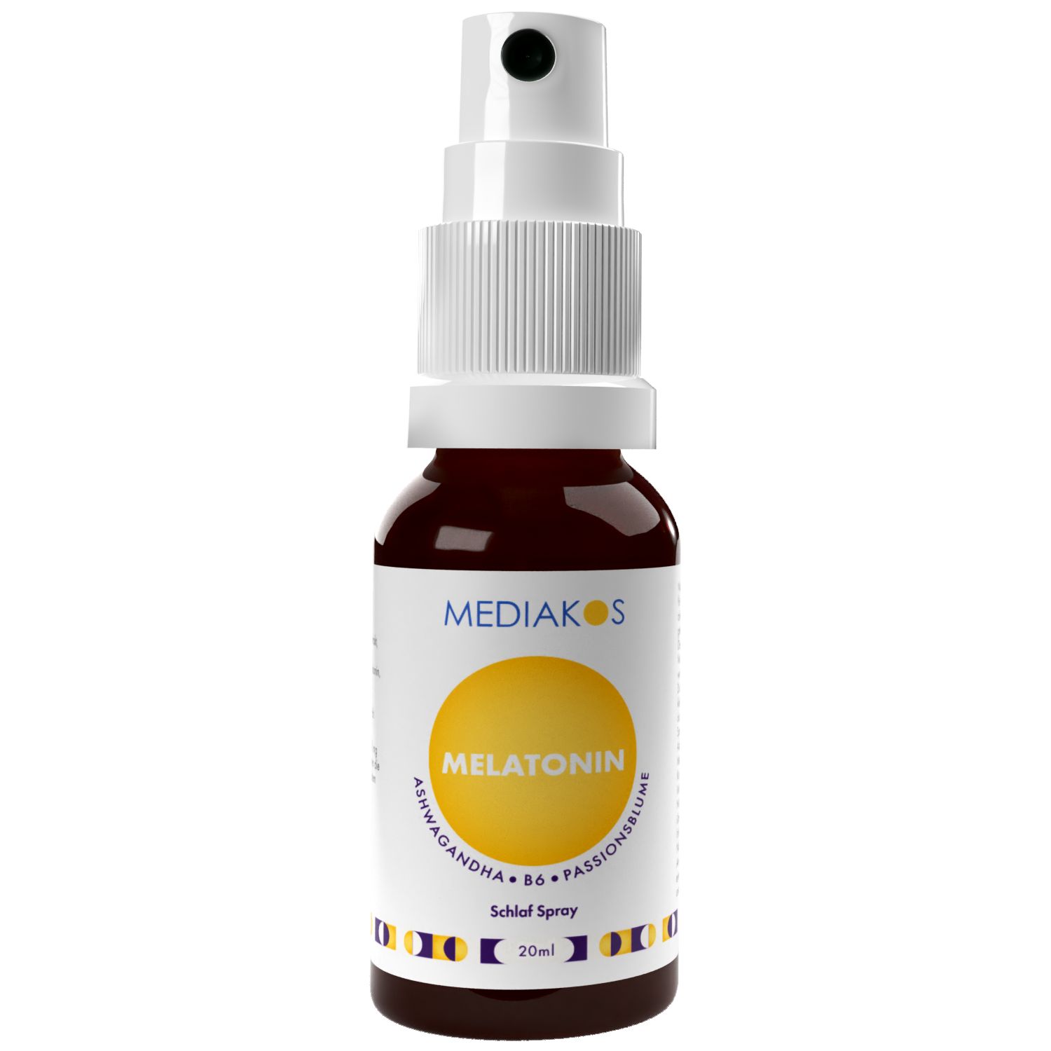 Mediakos® Melatonin Ashwagandha Schlaf Spray