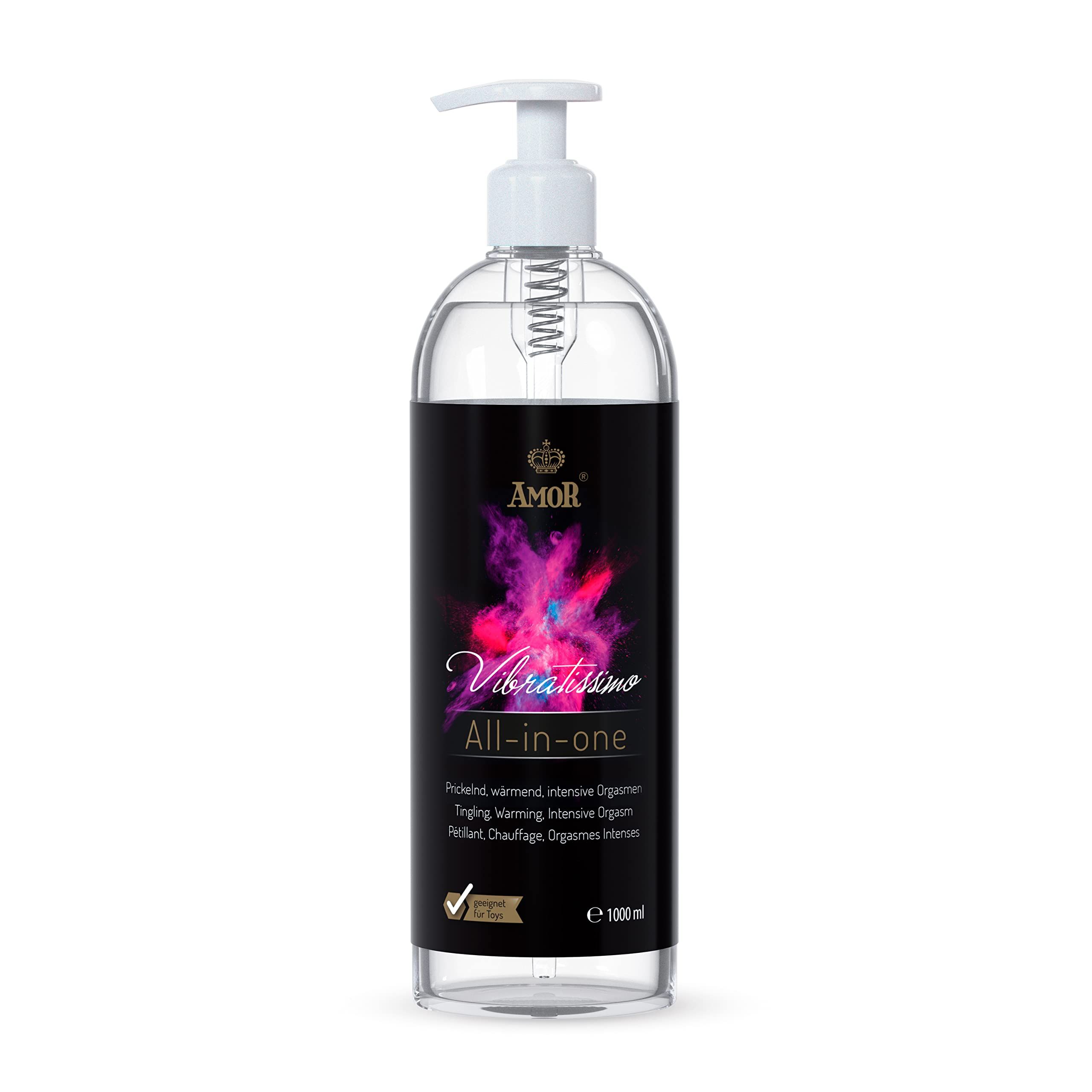 Vibratissimo Play Gel all-in-one 1000 ml Gleitmittel