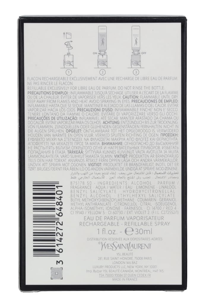 Verpackung mit Text und Illustrationen. Rückseite mit Inhaltsstoffen und Anweisungen.