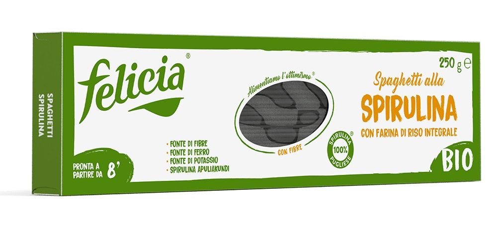 Spaghetti alla Spirulina Senza Glutine - Pasta Felicia