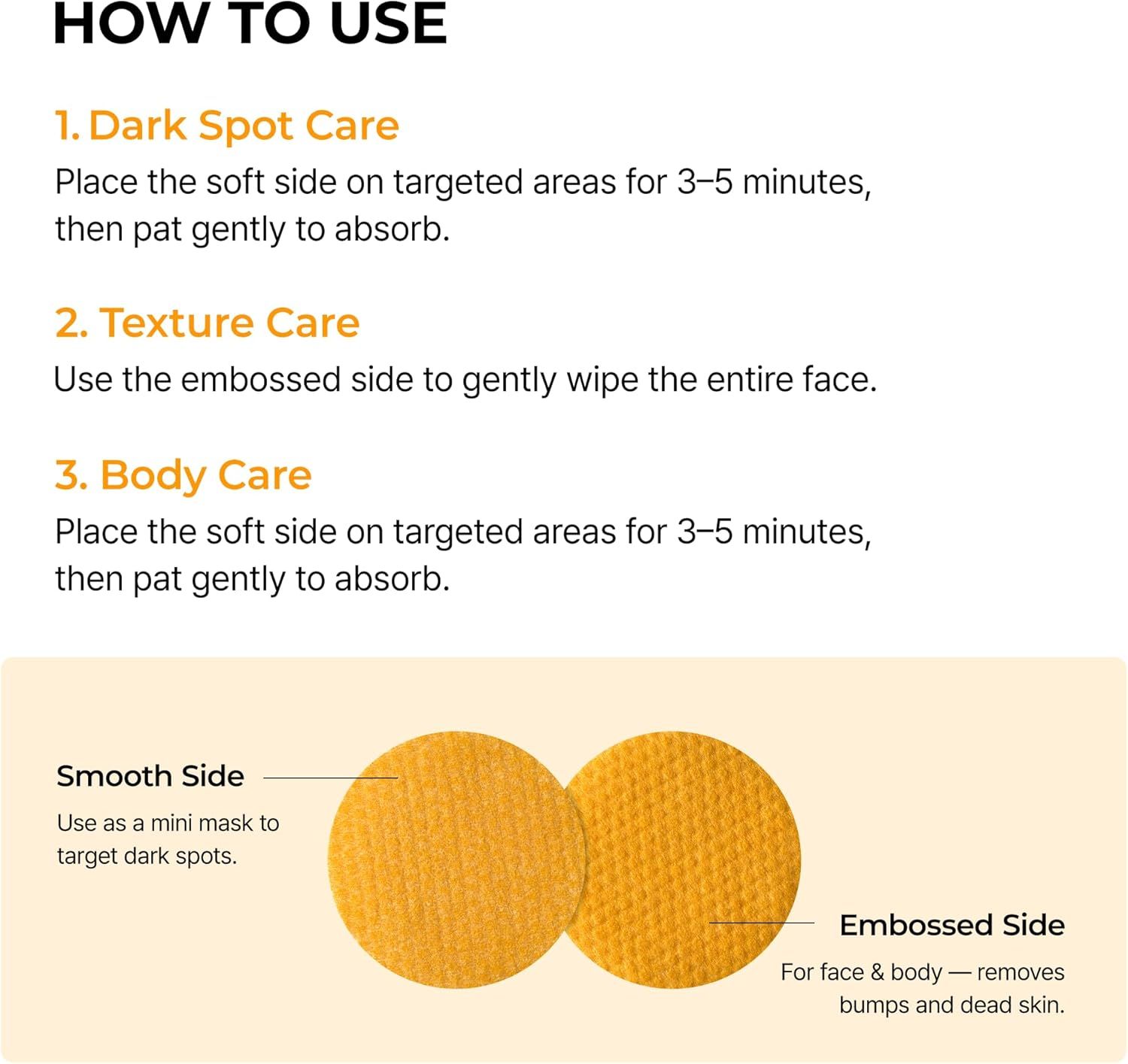 Dr.Melaxin TX Kojic Acid Turmeric Toner Pads