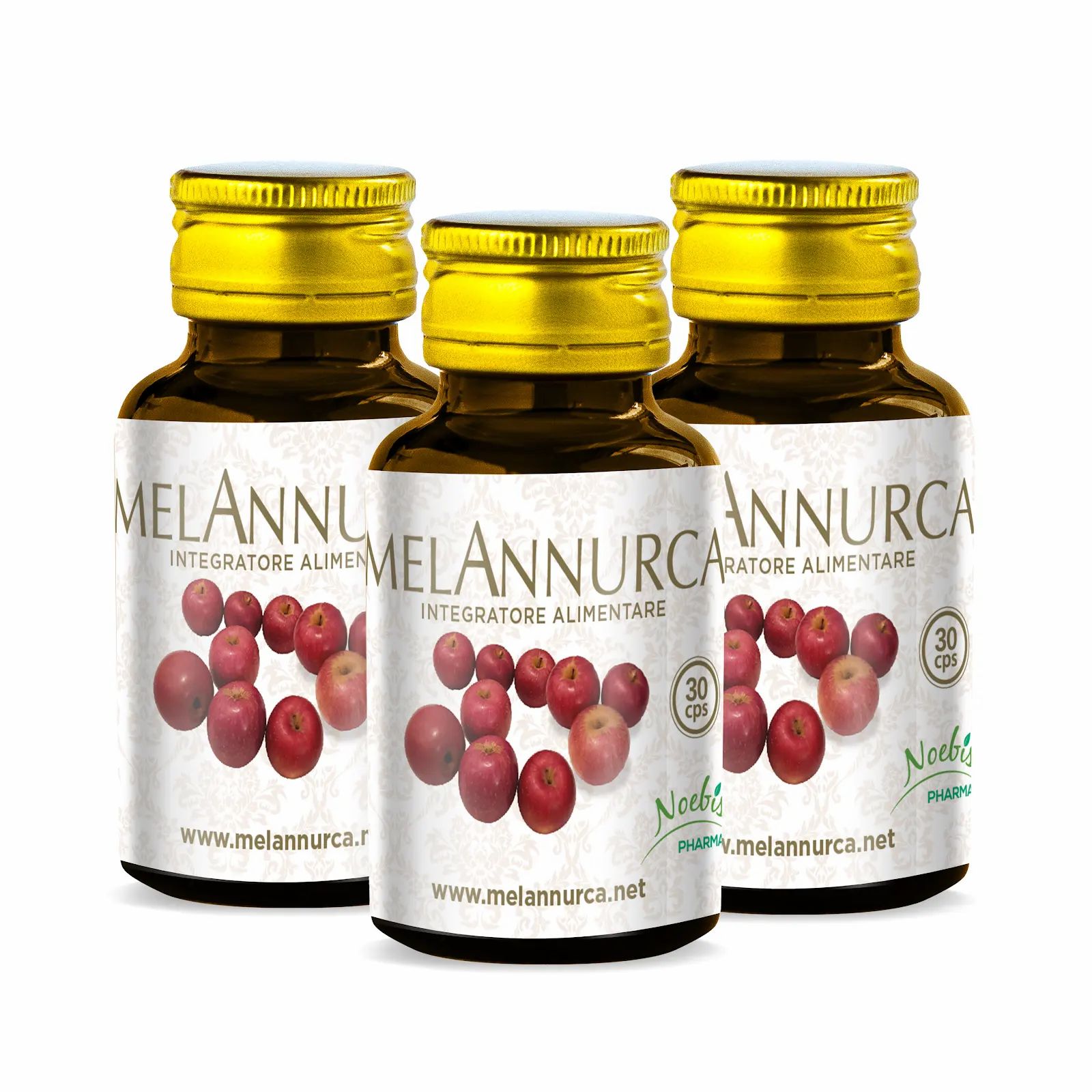 Noebis Pharma Melannurca 800 mg – 30 Capsule – Estratto di Mela Annurca