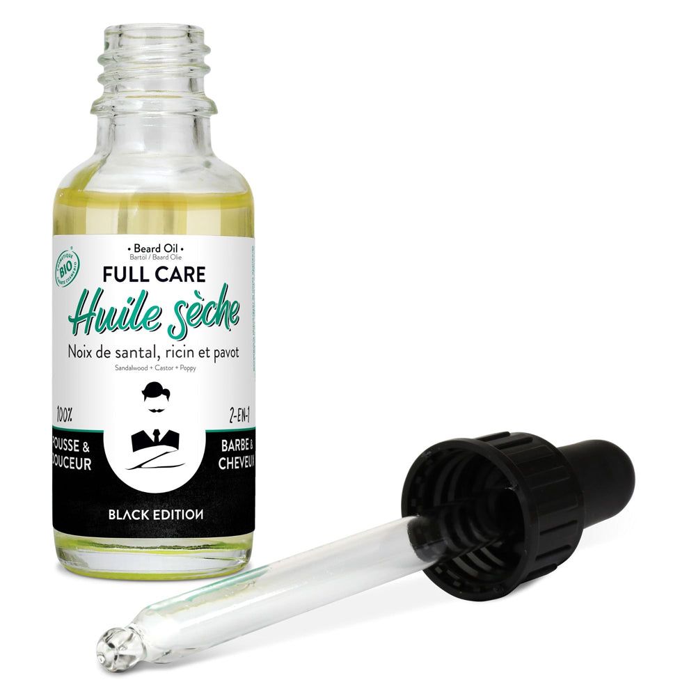 Monsieur BARBIER – Bio-Trockenöl für Bart und Haare