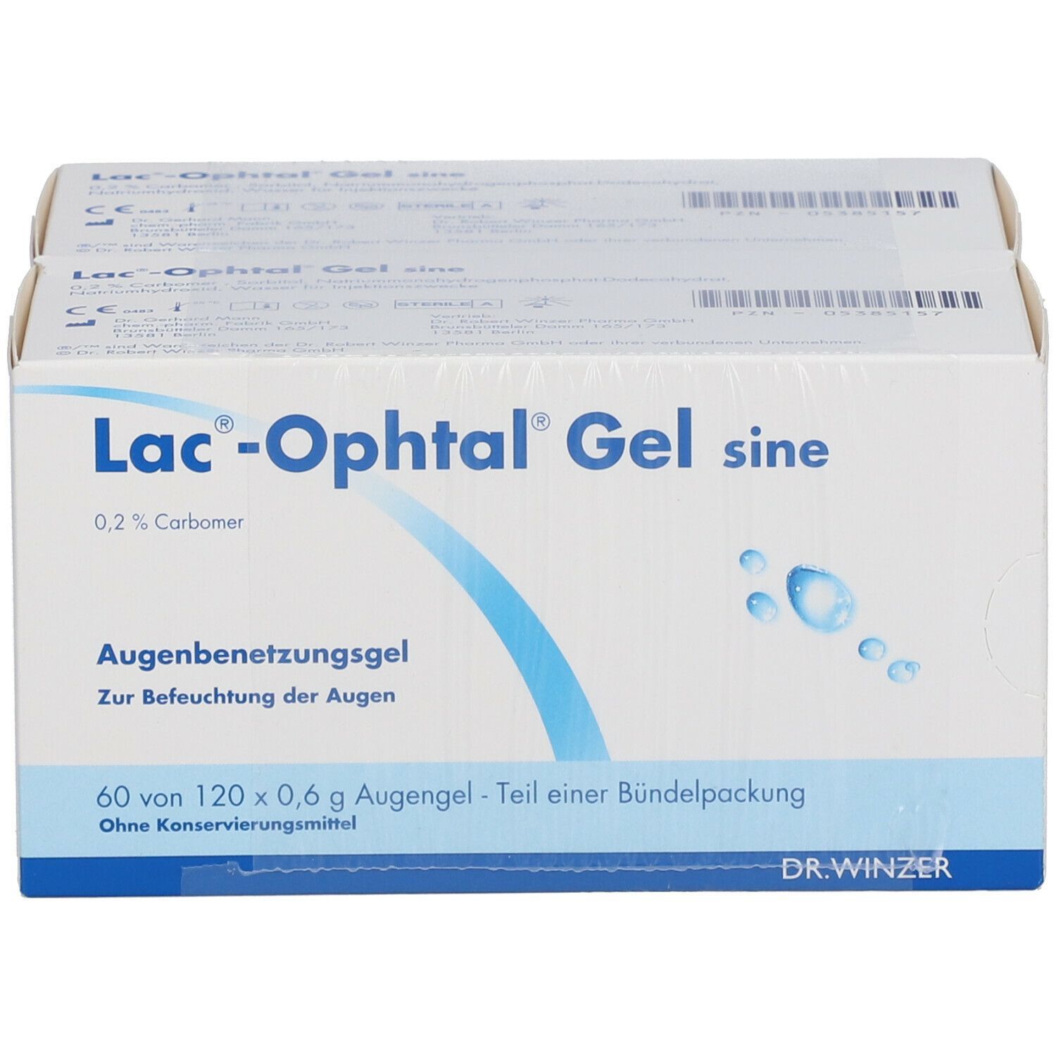 Lac®-Ophtal® Gel sine