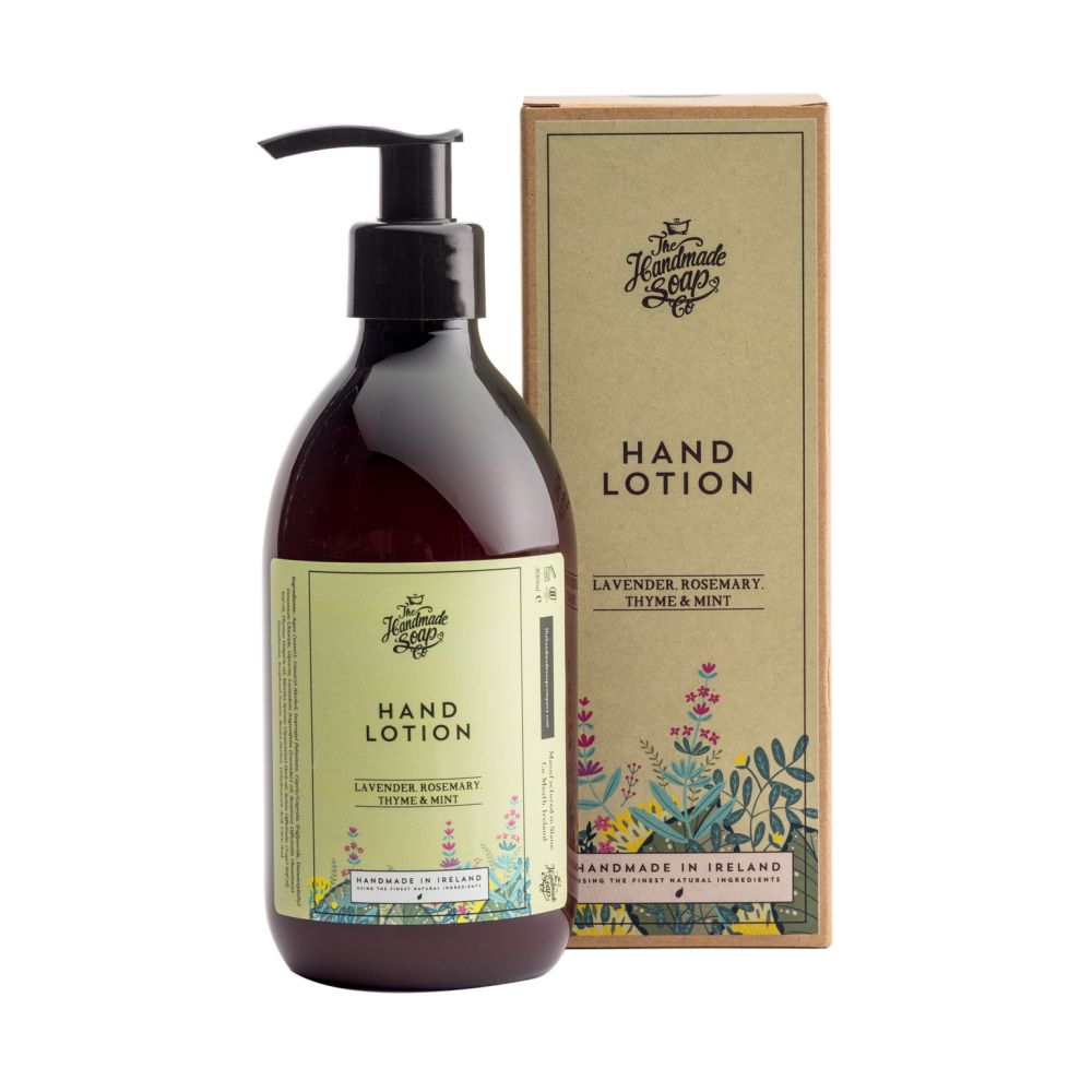 The Handmade Soap Company Handlotion Lavendel, Rosmarin und Minze 300 ml