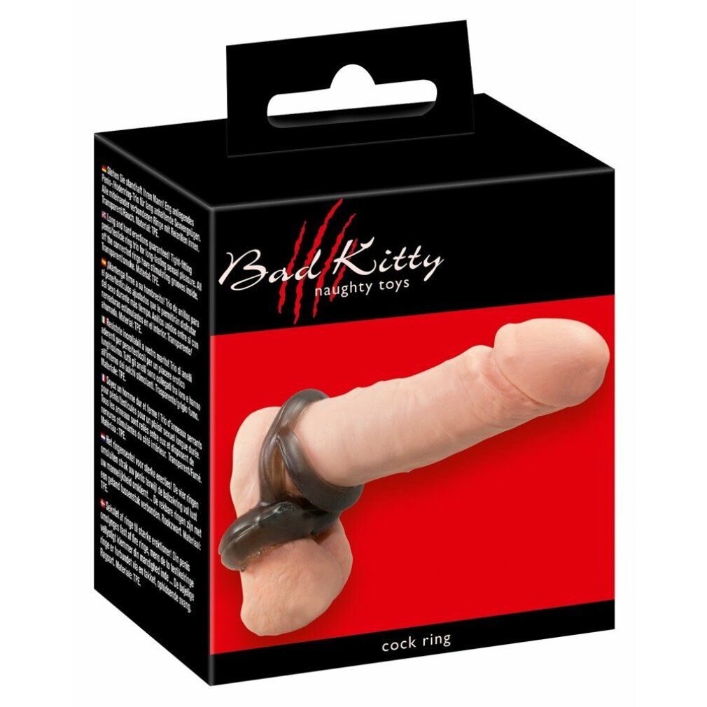 Penis-/Hodenring-Trio | Mit Reizrillen innen | Bad Kitty