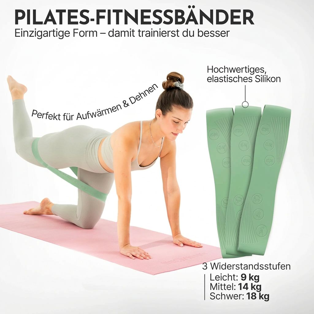 NEOLYMP Pilates Fitnessbänder