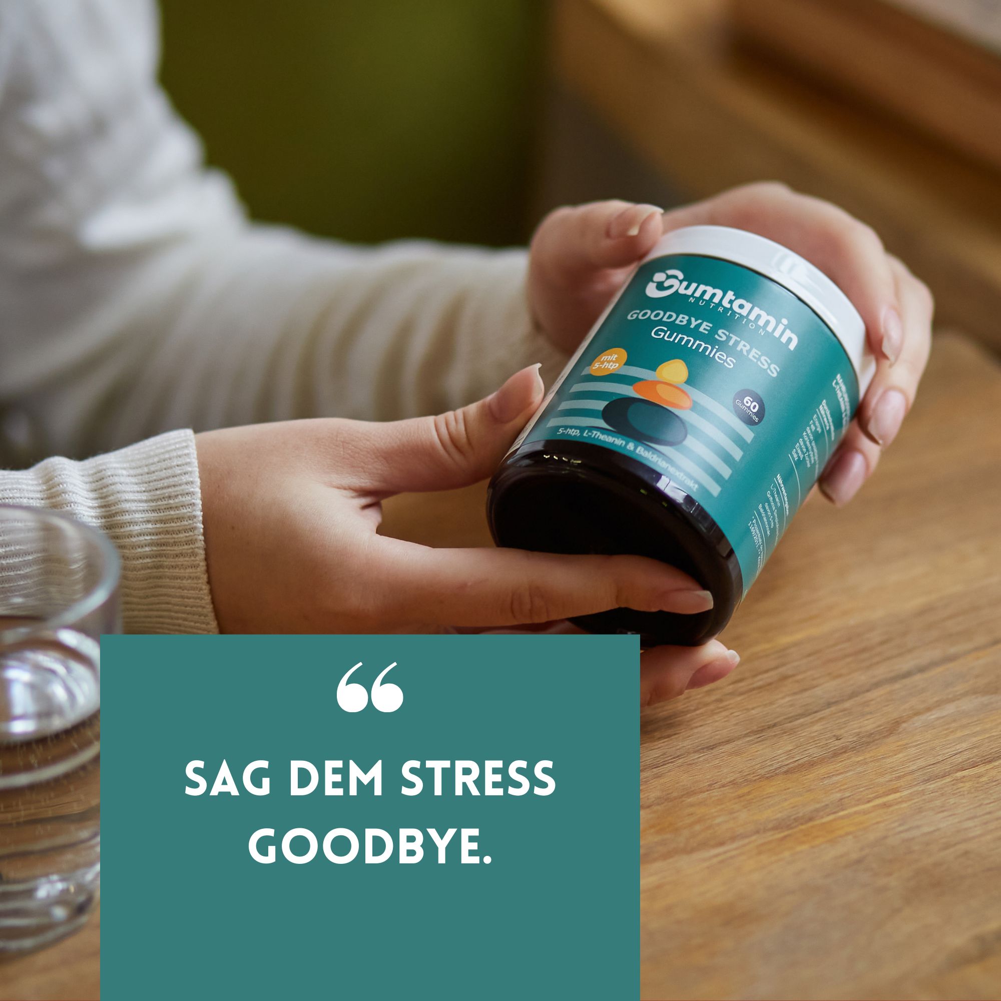 Goodbye Stress Gummies | Gumtamin