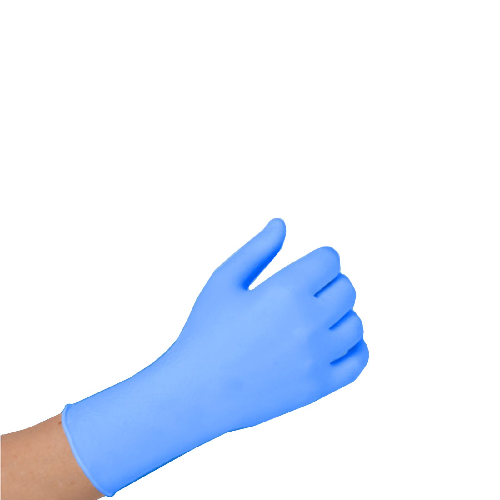 NOBA Nobaglove Nitril ultra Einmalhandschuhe puderfrei blau 90 Stück Gr. XL