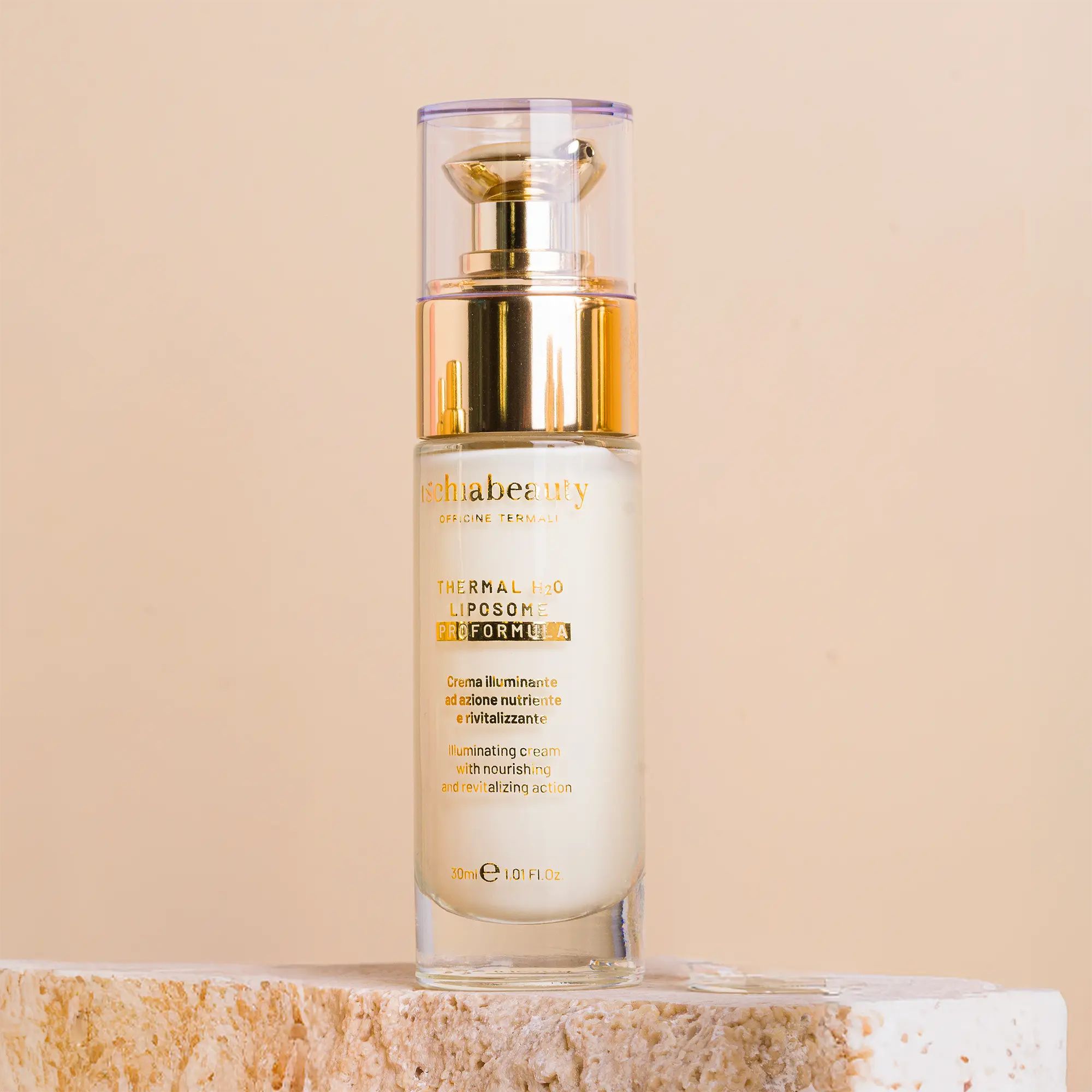 ischiabeauty  Leuchtkraft verleihende Creme mit revitalisierender Wirkung