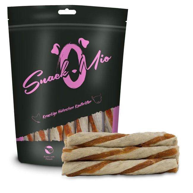 SnackOMio - Knackige Hühnchen Kautwister
