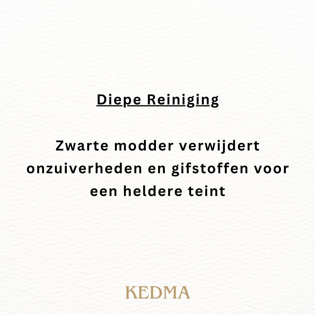 Niet geschikt voor: Zeer Droge Huid: Kan uitdroging veroorzaken. Kedma logo.