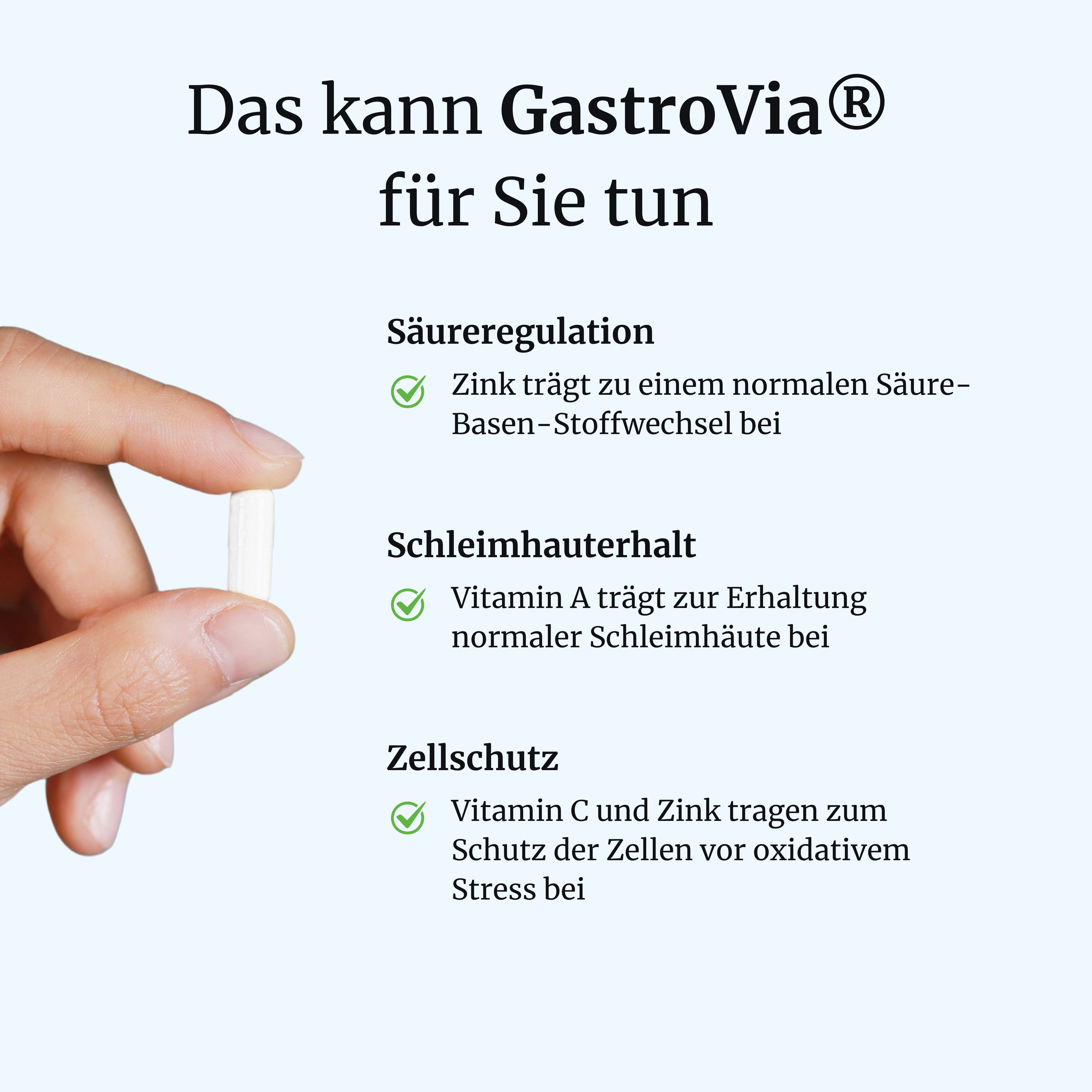 FORTEA® GastroVia® intens – Reflux & Sodbrennen
