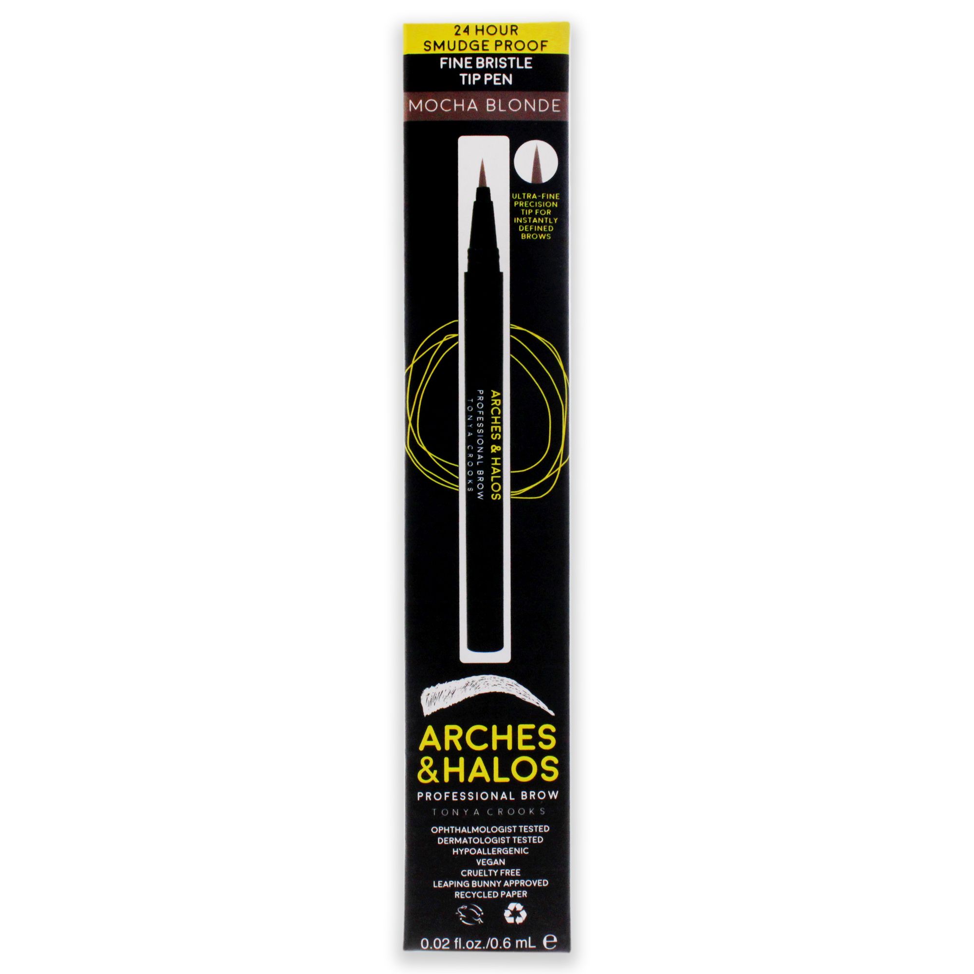 Fine Bristle Tip Pen - Mocha Blonde von Arches and Halos