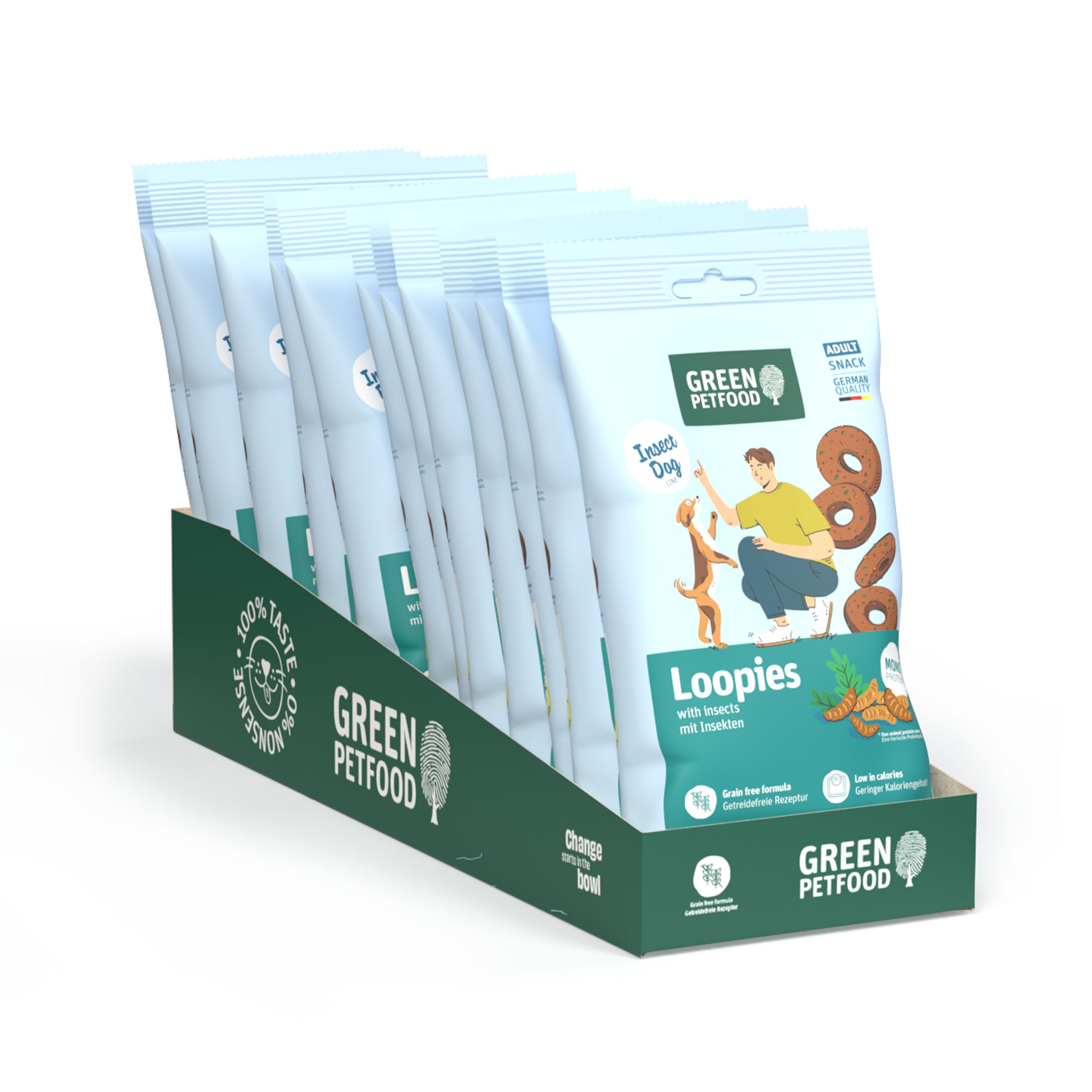 GPF Dog Loopies with Insects
