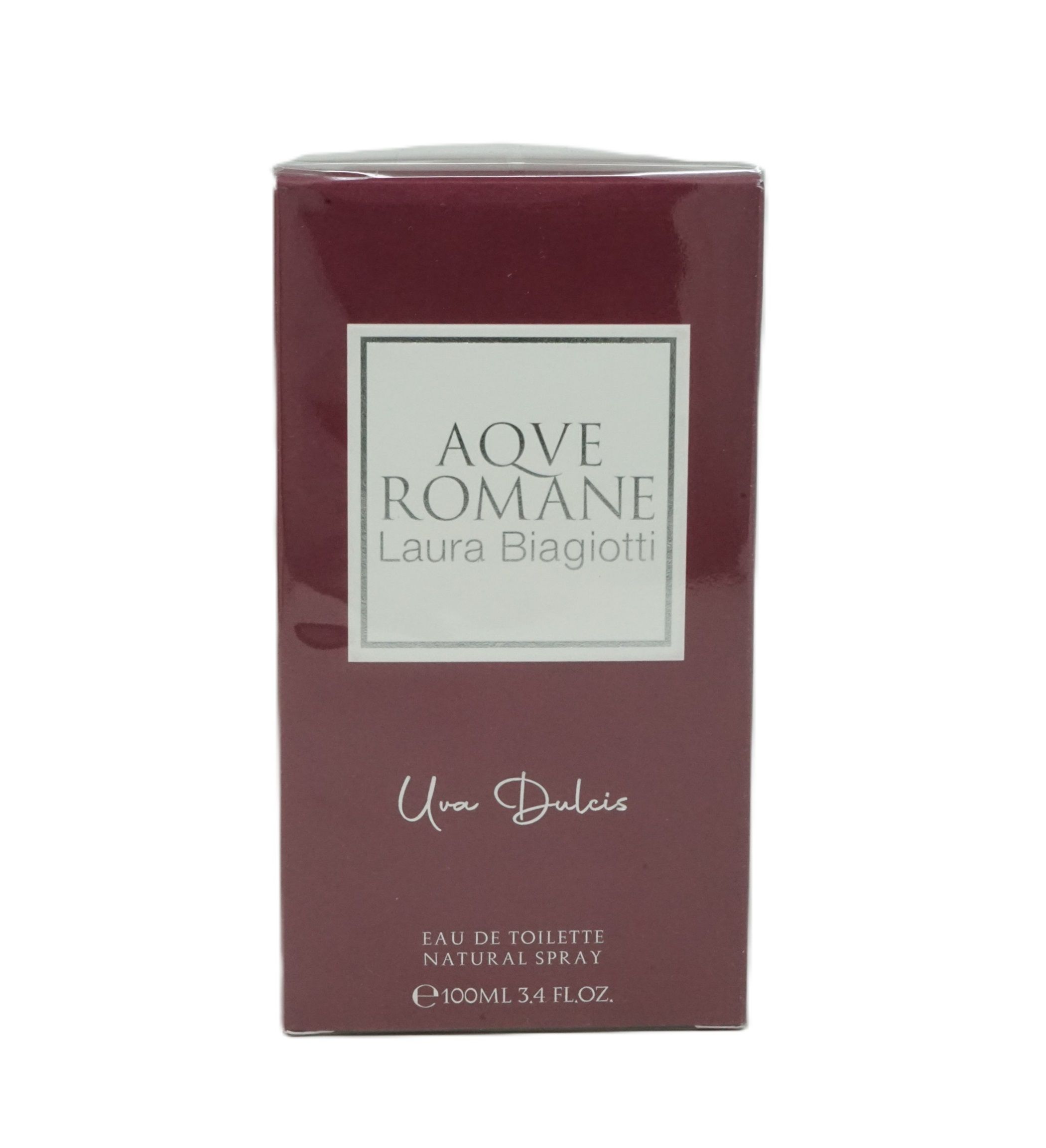 Laura Biagiotti AQVE ROMANE Uva Dulcis Eau de Toilette Flakon.