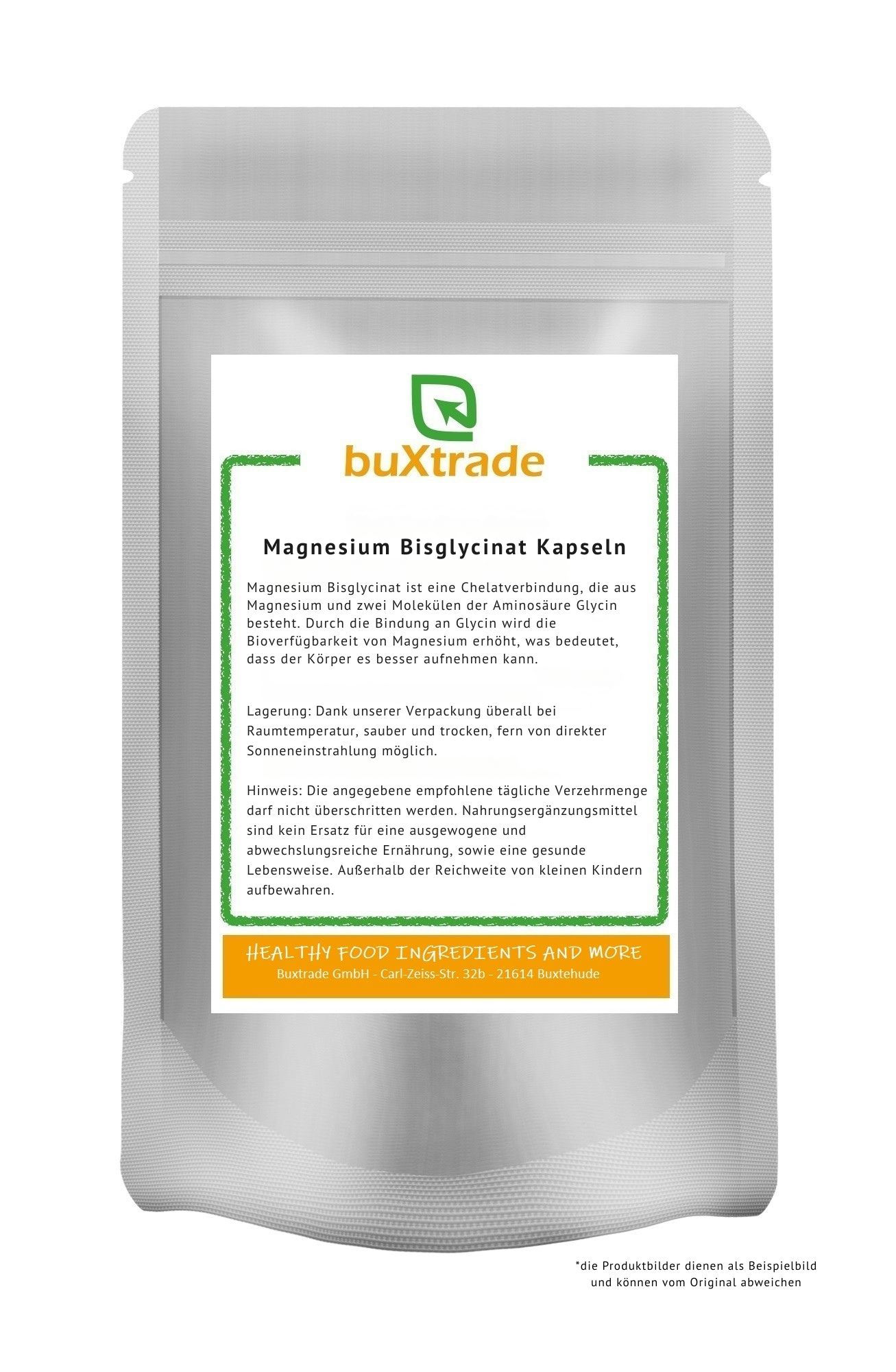 buXtrade Magnesiumbisglycinat Kapseln 500 g