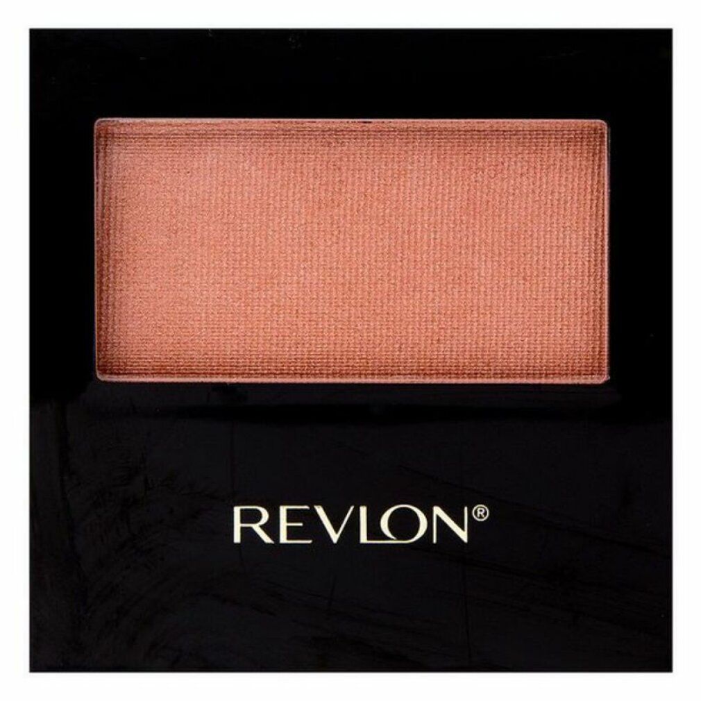 Revlon Puder-Rouge in "Tickled Pink". Rechteckiges Rouge in schwarzer Hülle.