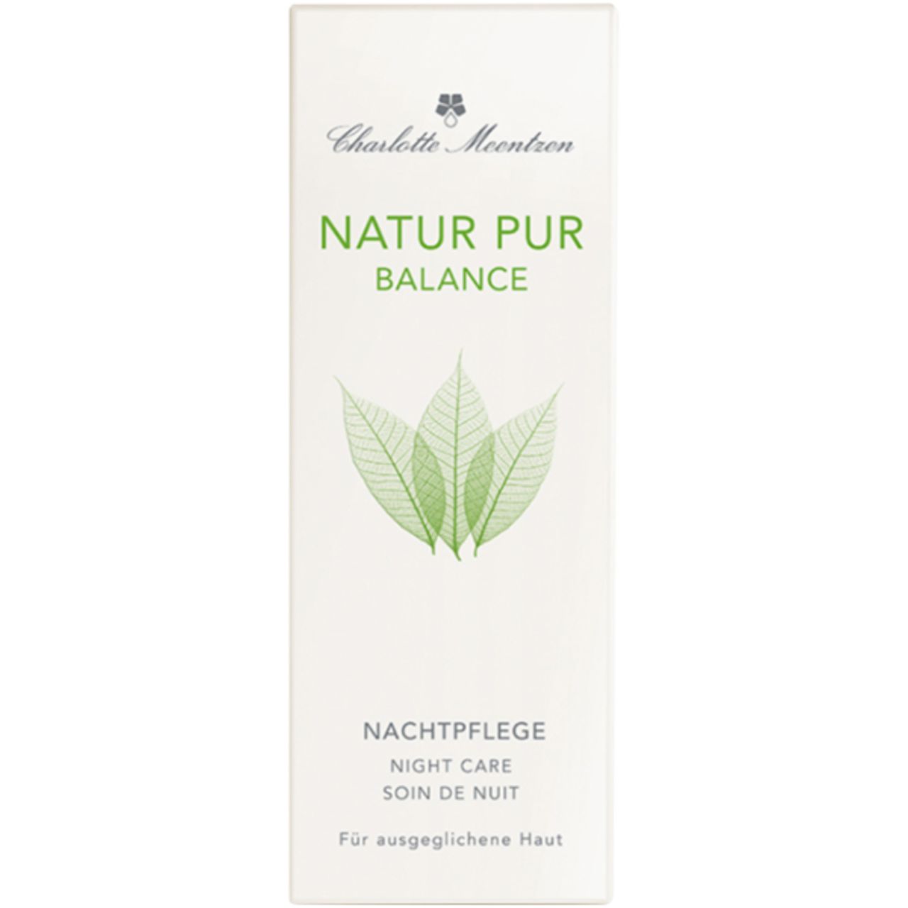 Charlotte Meentzen, Natur Pur Balance Nachtpflege 50 ml Nachtcreme