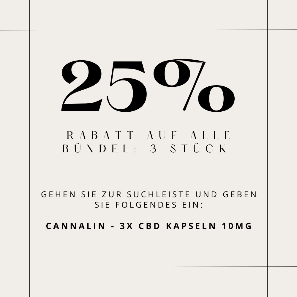 Cannalin - CBD Kapseln 40 mg 60 St