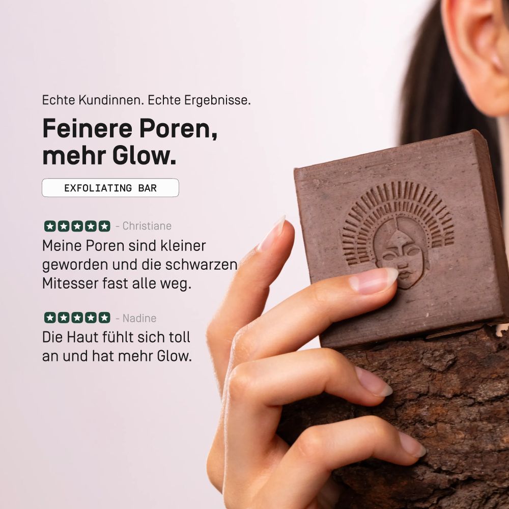 Viva Maia Exfoliating Bar - Tepezcohuite und Bergamotte