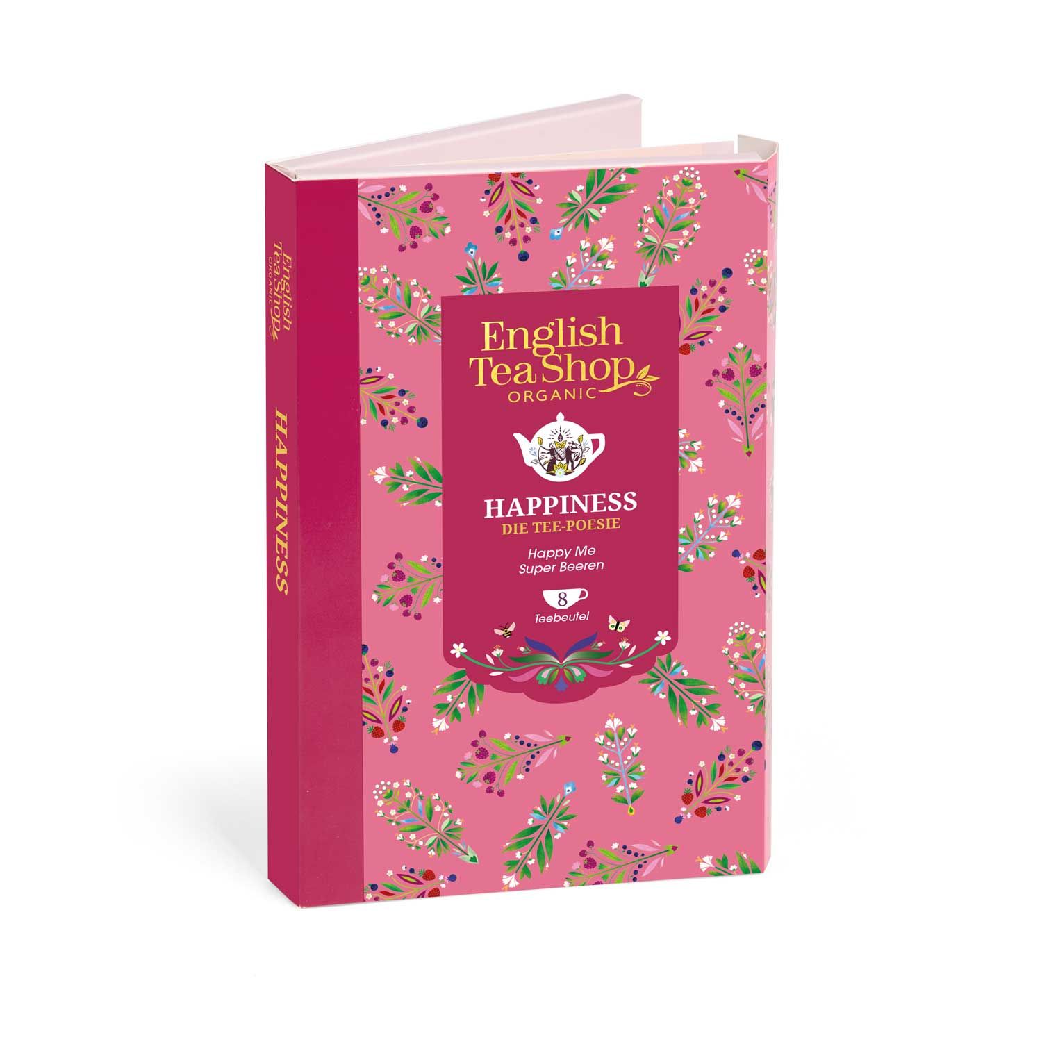 ETS - Tee Geschenk Tee-Poesie "Happiness" bio