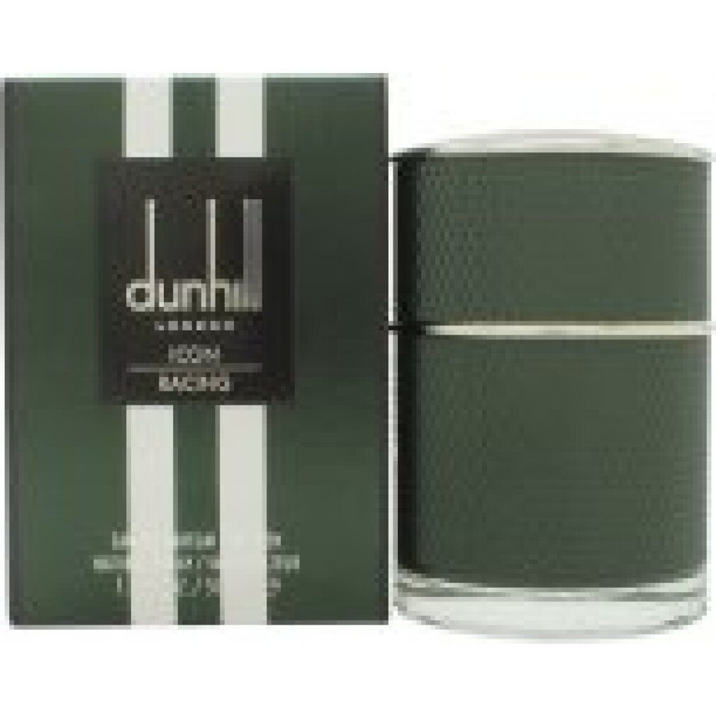 Grüner Flakon und Verpackung. Verpackung mit weißen Streifen und Logo. Flakon mit geriffelter Oberfläche.