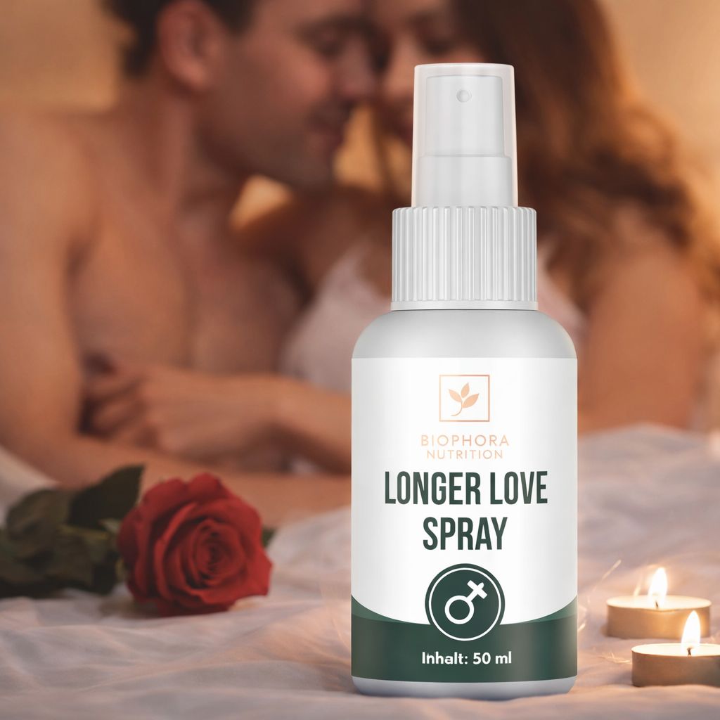 Longer Love Spray | Verzögerungsspray für Männer | Kontrolle & Ausdauer | 50ml