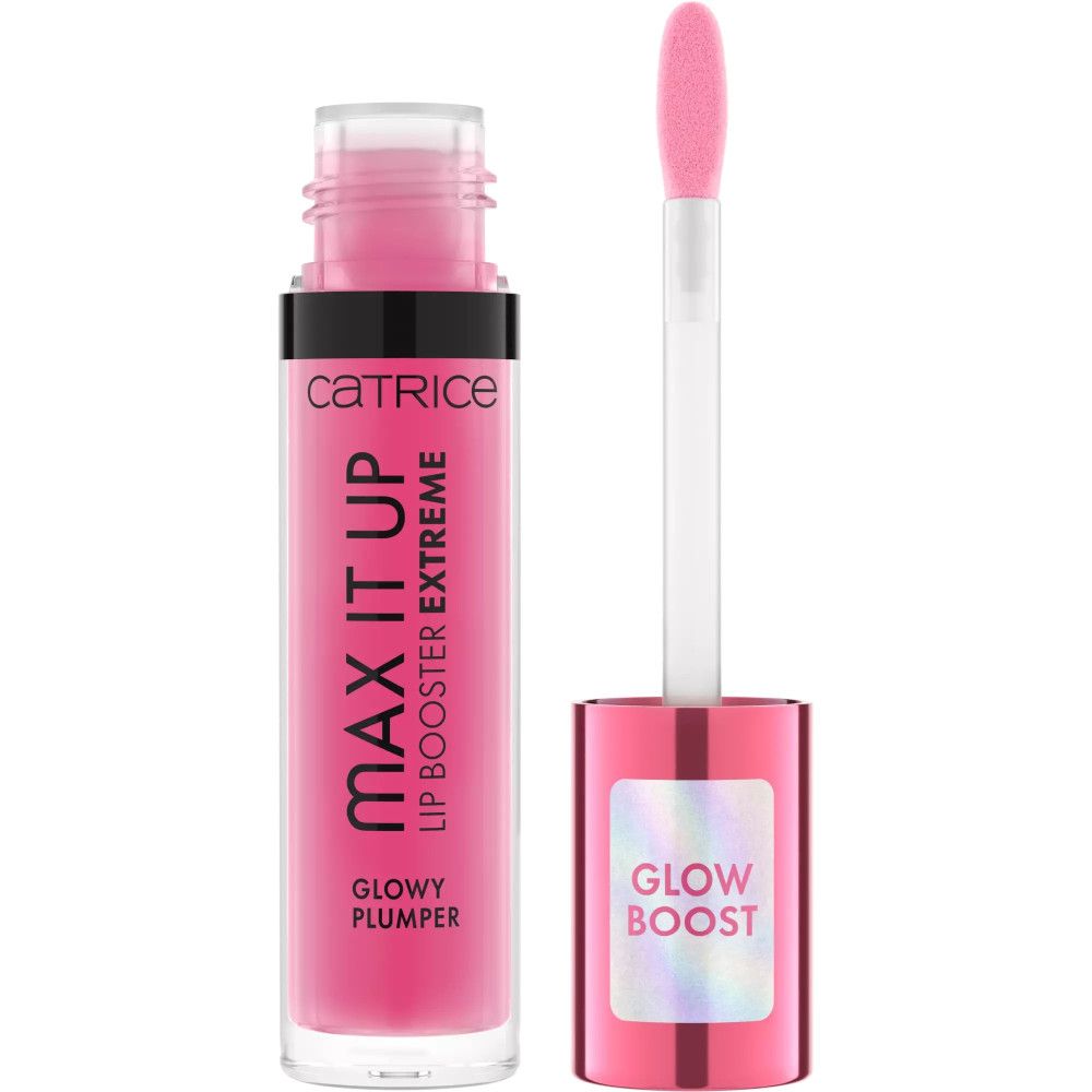 Catrice Max It Up Lip Booster Extreme in pink, mit Applikator.
